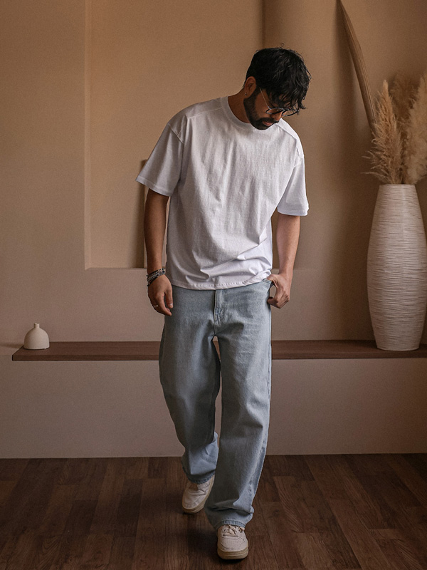 (L-5XL)<br>라버두 短袖T恤 <br><font color="#098a09"><B>选择长度 (基础,长款+6cm)</B></font>