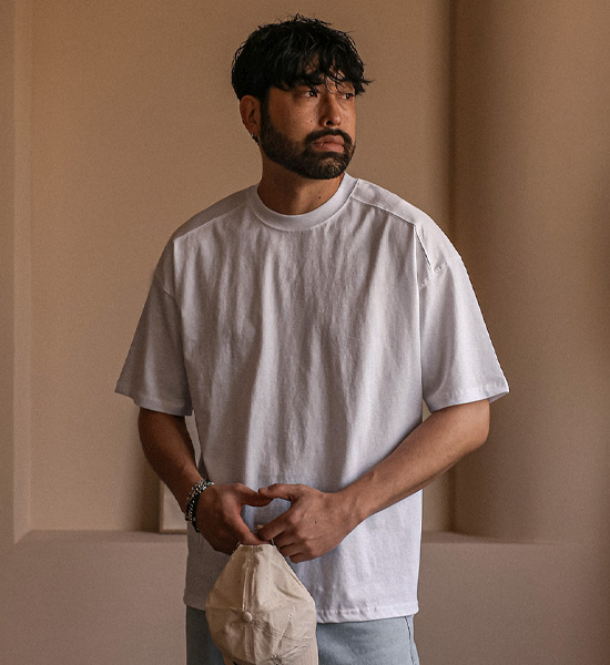 (L-5XL)<br>라버두 短袖T恤 <br><font color="#098a09"><B>选择长度 (基础,长款+6cm)</B></font>