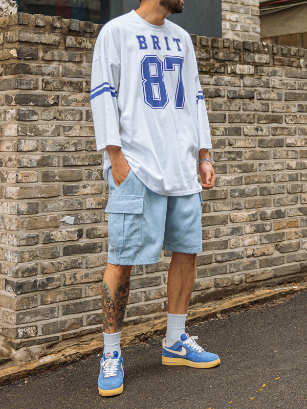 <br><font color="#fd0303">[365SALE]</font><br><font color="#2046a7">★교환/반품불가★</font><BR>살딘 牛仔货物 松紧带短裤