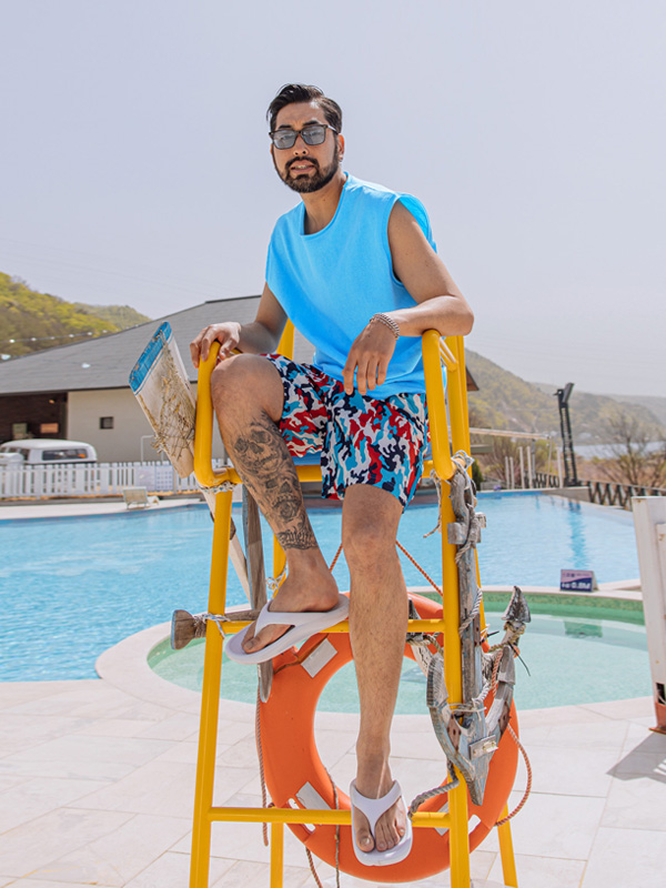 (L~5XL)<br>노배드 야자수나시