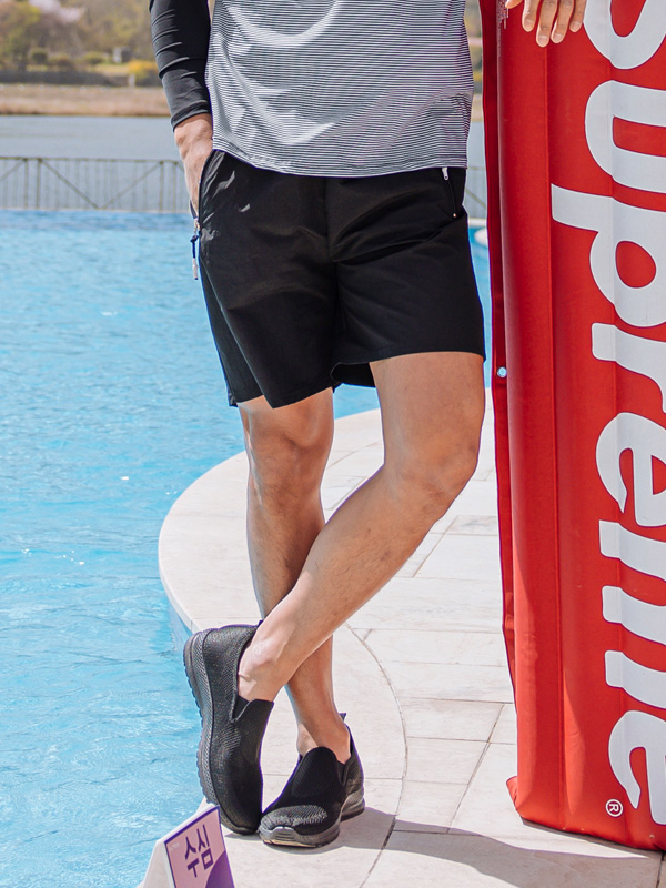 (M-6XL)<BR>스파이 이중스윔팬츠