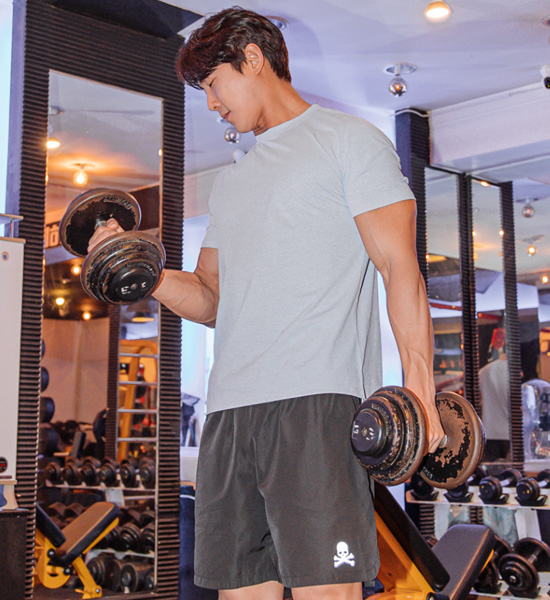 (M-6XL)<br>보카린 短袖T恤<br><B><font color="#072c81">[ W.DNA ]</font><br><font color="#098a09">选择长度 (基础,长款+6cm)</font></B>