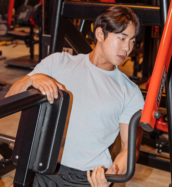 (M-6XL)<br>보카린 短袖T恤<br><B><font color="#072c81">[ W.DNA ]</font><br><font color="#098a09">选择长度 (基础,长款+6cm)</font></B>