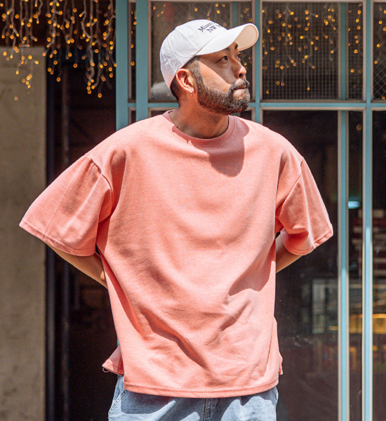 (XL-6XL)<br>알리어 短袖T恤<br><font color="#fb5ec9"><B>[1+1]</B></font>