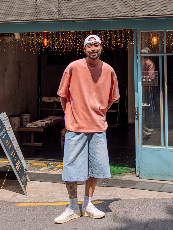 (XL-6XL)<br>알리어 短袖T恤<br><font color="#fb5ec9"><B>[1+1]</B></font>