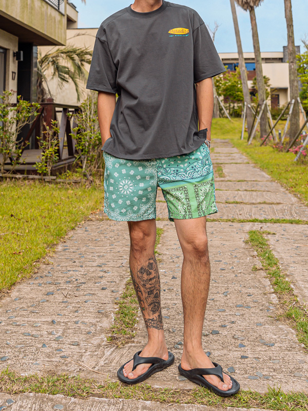 (L~5XL)<br>루다이스 바이오워싱 短袖T恤