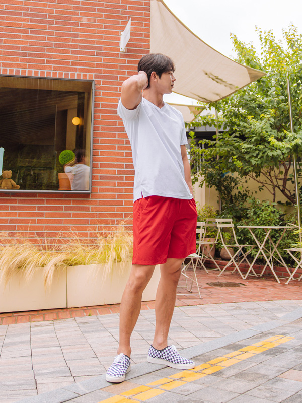 (M-6XL)<br>오먼드 短袖T恤 <br><font color="#098a09"><B>选择长度 (基础,长款+6cm)</B></font>