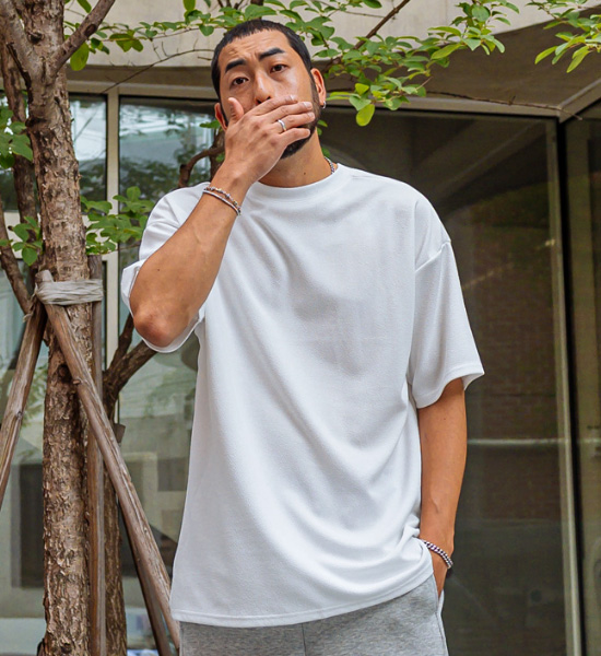 (XL-6XL)<br>사드스카 林克莱夫雷  短袖T恤<br><font color="#fb5ec9"><B>[1+1]</B></font>