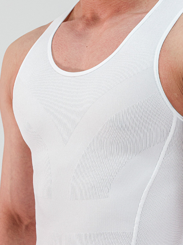 (M-6XL)<br>미클리 功能 矫正无袖衬衫