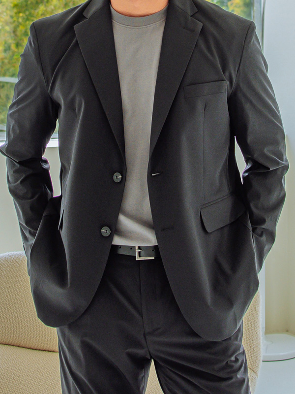 (M-5XL)<BR>모탈라 外套+볼프스 侧边带 宽松长裤 <br><font color="#098a09"><B>选择长度 하(基础,长款+10cm)</B></font>