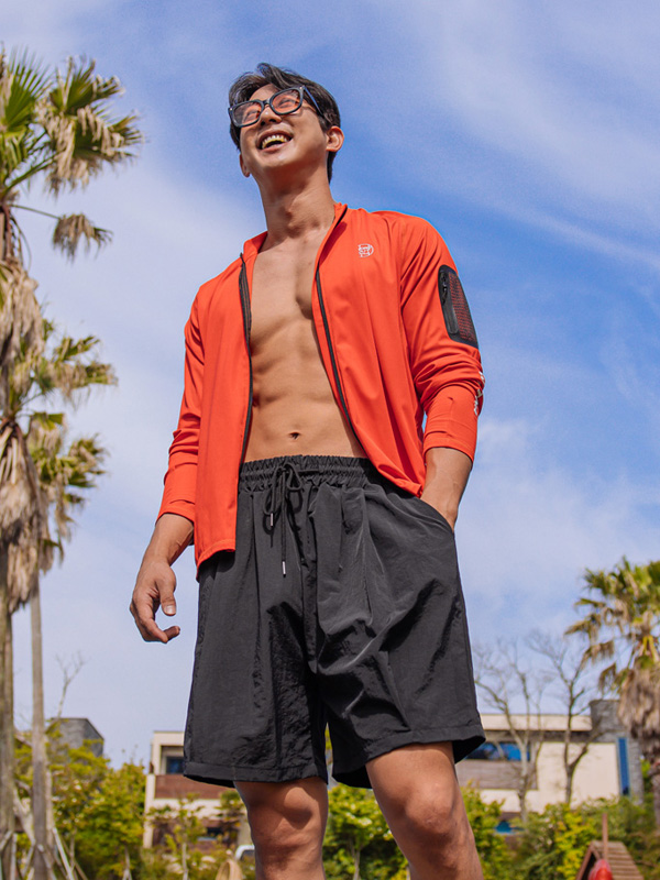 (L-5XL)<BR>니카시오 拉链卫衣<br><font color="#072c81"><B>[ W.DNA ]</B></font>