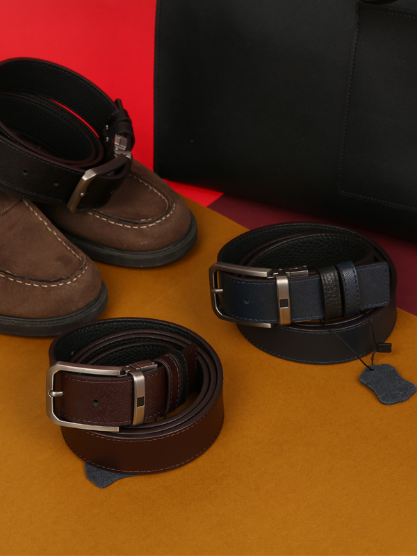 (可穿戴长达48英寸)<BR>두트리오 牛皮 双面带(1001겉면쭈글이)