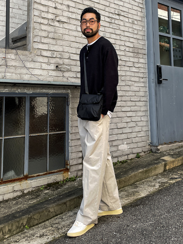 (XL-4XL)<br>킨더크 亨利颈 针织衫