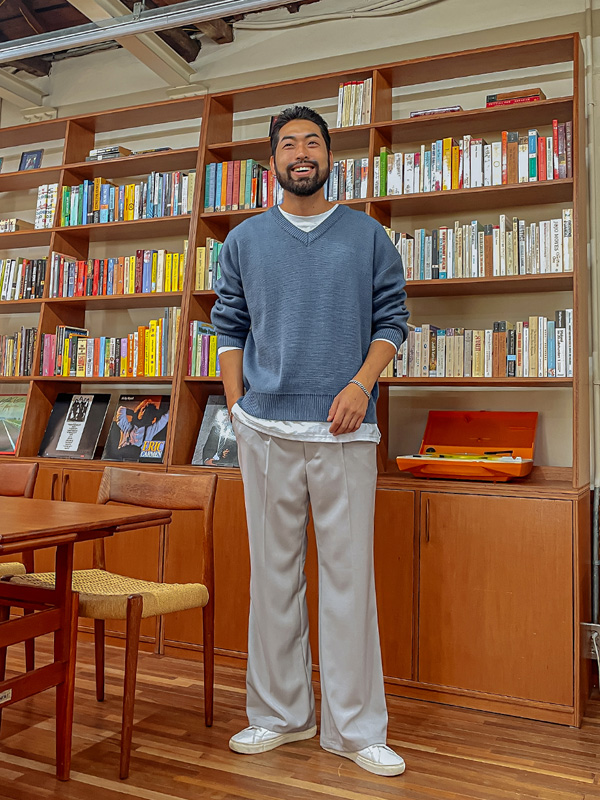 (XL-6XL)<br>레이바 V字领 针织衫