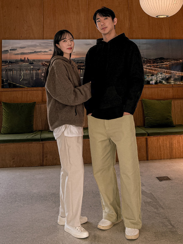 (M-5XL)<BR>코밸리스 니트후드