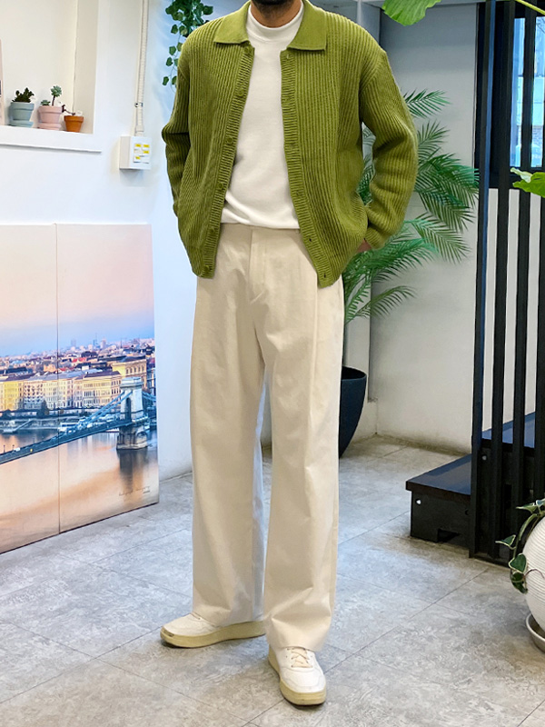 (M-5XL)<BR>카스터 后松紧带 棉裤