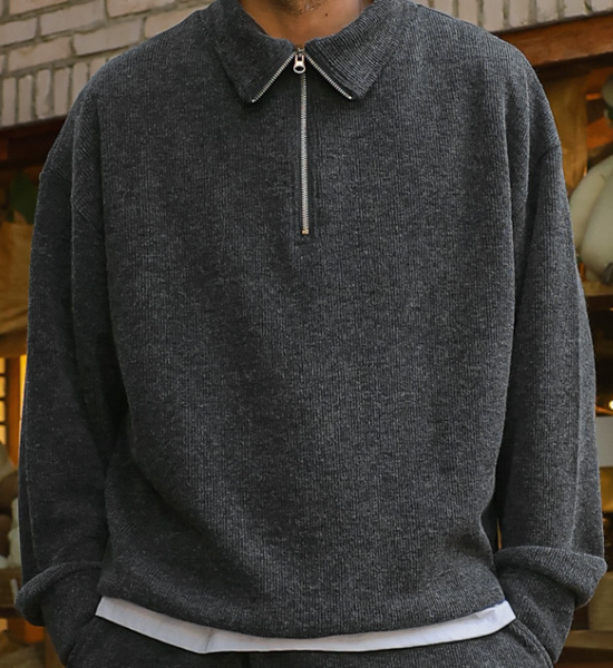 (XL-6XL)<br>우사라크 半拉链 一对一交流 <br><font color="#098a09"><B>选择长度 (基础,长款+6cm)</B></font><BR><B><FONT COLOR="#ff4800">[额外折扣]</FONT></B>