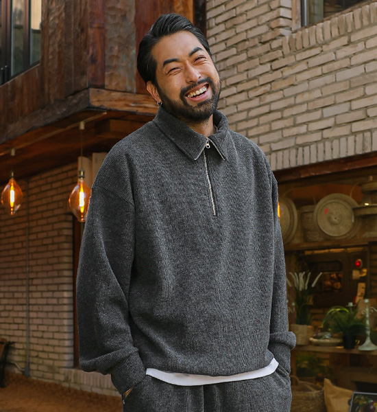 (XL-6XL)<br>우사라크 半拉链 一对一交流 <br><font color="#098a09"><B>选择长度 (基础,长款+6cm)</B></font><BR><B><FONT COLOR="#ff4800">[额外折扣]</FONT></B>