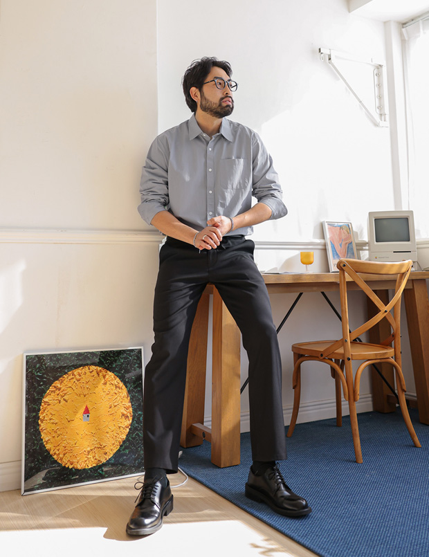 (L-6XL)<br>나브라 衬衫<BR><B><FONT COLOR="#ff4800">[额外折扣]</FONT></B>