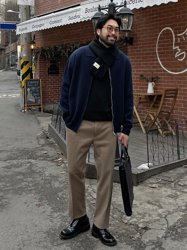 (XL~6XL)<BR>차우칸 针织开衫