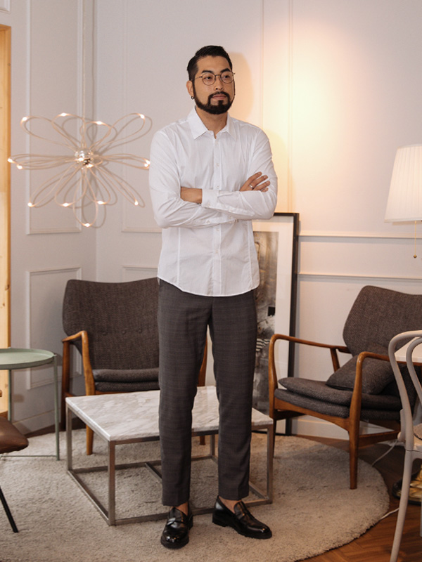 (M-6XL)<br>사랑받는 修身 弹力 衬衫 <br><font color="#098a09"><B>选择长度 (基础,长款+8cm)</B></font>