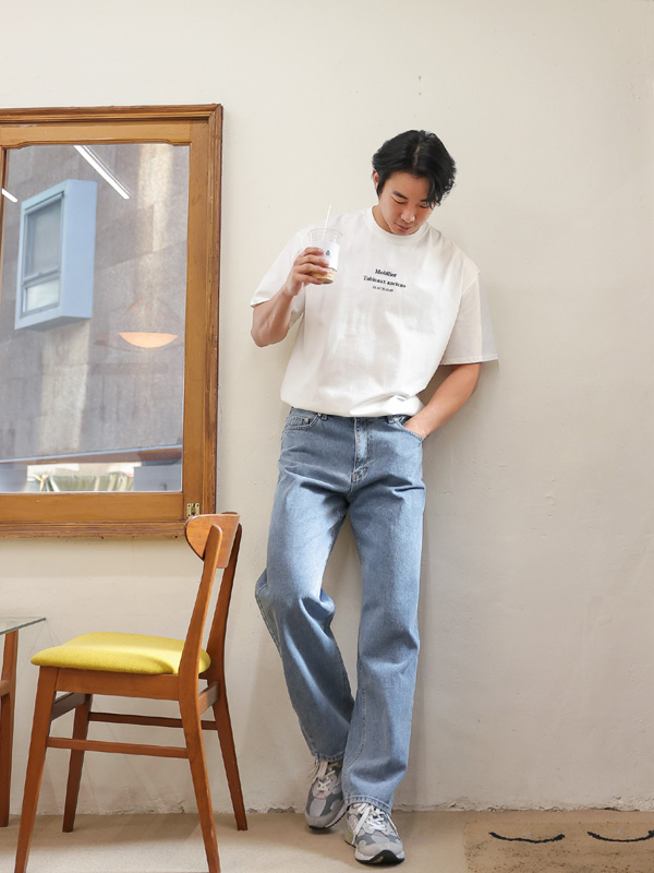 (L-5XL)<br>모빌리어 短袖T恤 0968