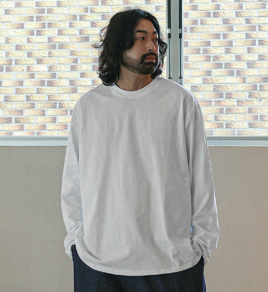 (M-5XL)<br>평화로운 R넥 长袖t恤 <br><font color="#098a09"><B>选择长度 (基础,长款+6cm)</B></font>