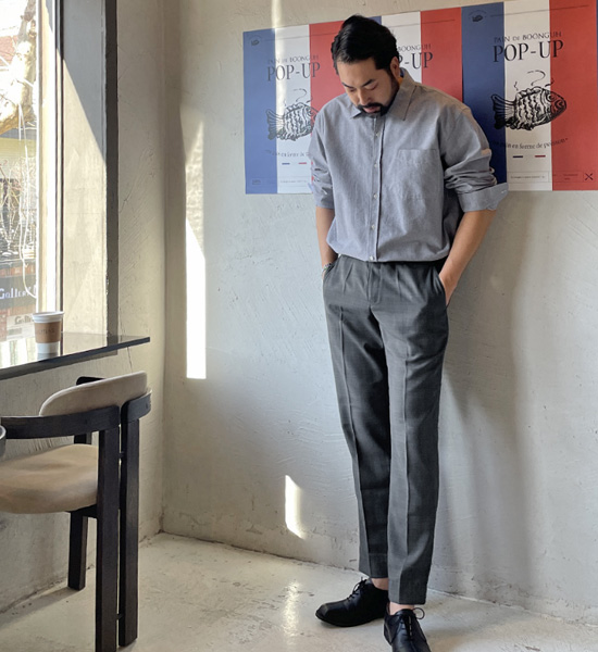 (XL-6XL)<br>타르노프 牛津 无图案衬衫<BR><B><FONT COLOR="#ff4800">[额外折扣]</FONT></B>