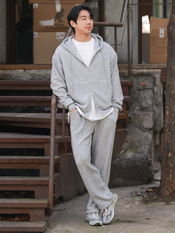 (XL-6XL)<BR>퐁치 针织衫 运动服裤子