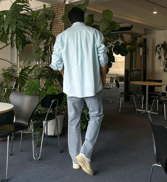 (XL-6XL)<br>타르노프 牛津 无图案衬衫<BR><B><FONT COLOR="#ff4800">[额外折扣]</FONT></B>