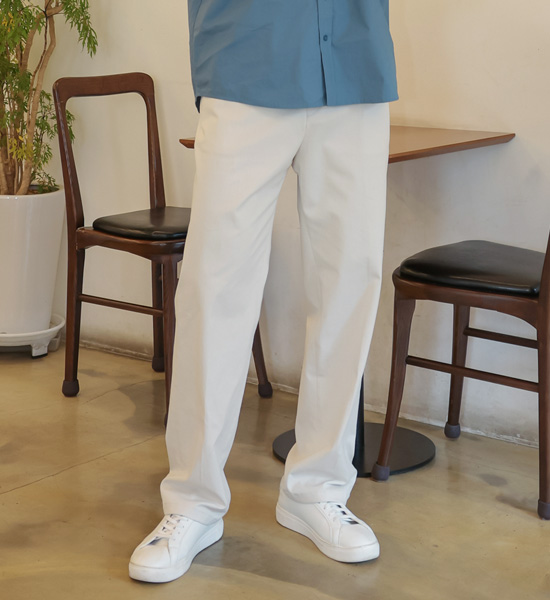 (L-5XL)<BR>파키릭 标准配合 치노밴딩팬츠