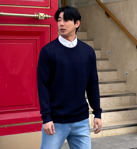 (L-5XL)<br>데이브 叠层衬衫 华夫针织品<BR><B><FONT COLOR="#ff4800">[额外折扣]</FONT></B>