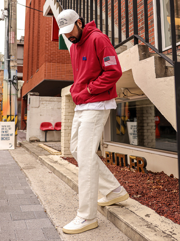 <br><font color="#fd0303">[365SALE]</font><br><font color="#2046a7">★교환/반품불가★</font><BR>쿠시먼 带帽T恤