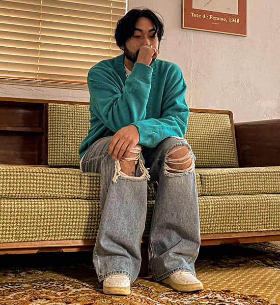 (XL-6XL)<BR>멍크 开衫