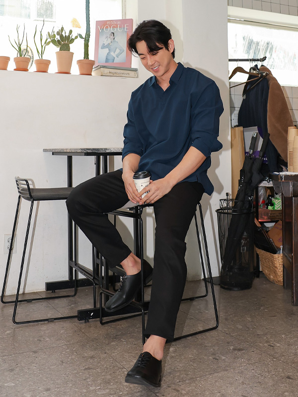 (L-5XL)<br>그라임스 衬衫