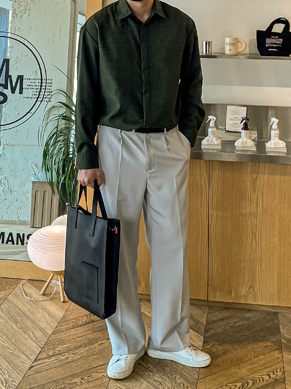 (28-40)<br>틸바 半宽配合 宽松长裤<br><font color="#fb5ec9"><B>[1+1]</B></font>