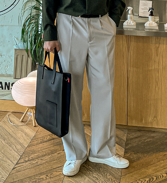 (28-40)<br>틸바 半宽配合 宽松长裤<br><font color="#fb5ec9"><B>[1+1]</B></font>