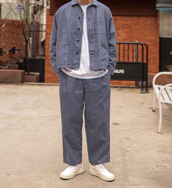 (L-5XL)<BR>골리츠 牛仔夹克