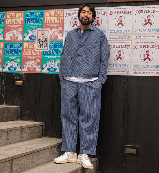 (L-5XL)<BR>골리츠 牛仔夹克