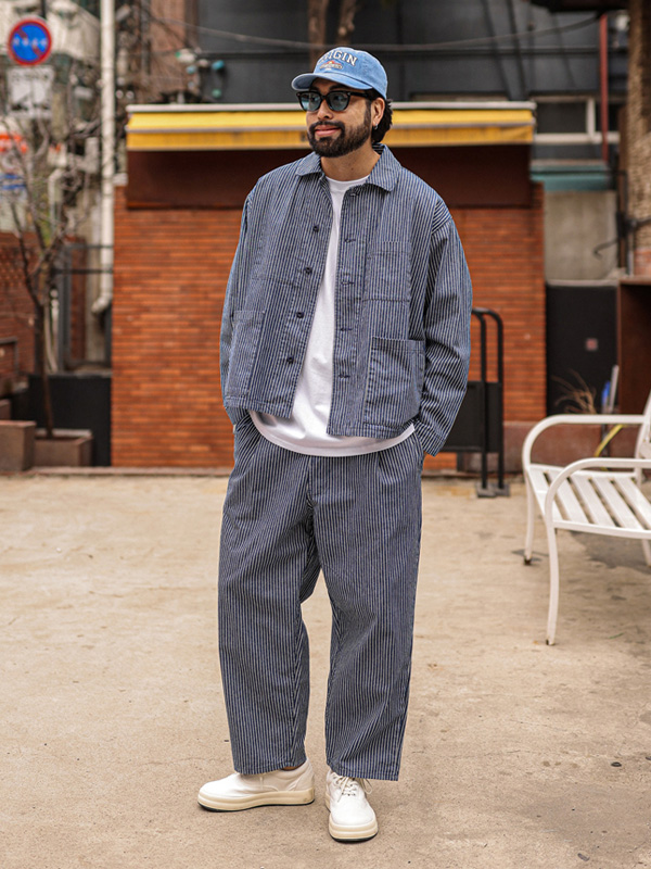 (L-5XL)<BR>니아타 半宽配合 牛仔松紧带裤 <br><font color="#098a09"><B>选择长度 (基础,长款+10cm)</B></font>