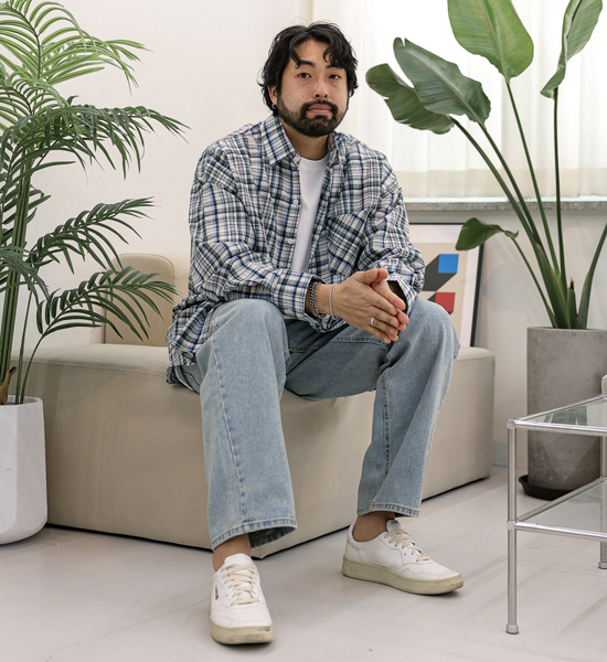 (XL-6XL)<BR>플린저 格子衬衫