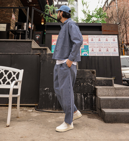 (L-5XL)<BR>골리츠 牛仔夹克+니아타 半宽配合 牛仔松紧带裤 <br><font color="#098a09"><B>选择长度 (基础,长款+10cm)</B></font>