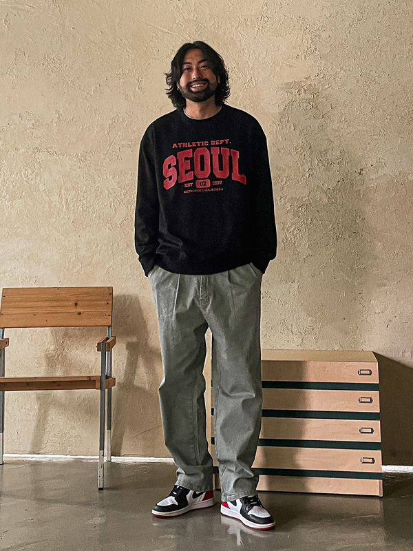 (M-5XL)<BR>하칼 修身 后松紧带 棉裤 70<br><font color="#224f20"><B>*选择长度 (基础,长款+10cm)</B></font>