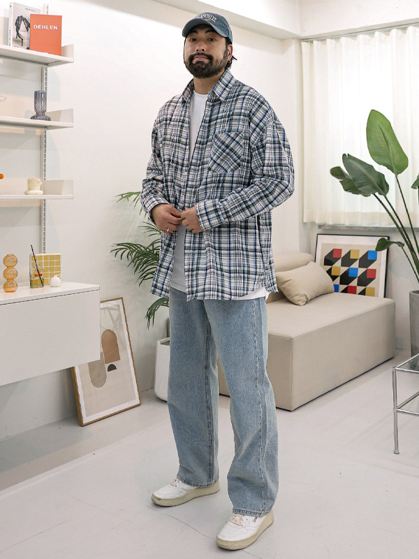 (S-4XL)<br>토낫 标准配合 牛仔裤 502