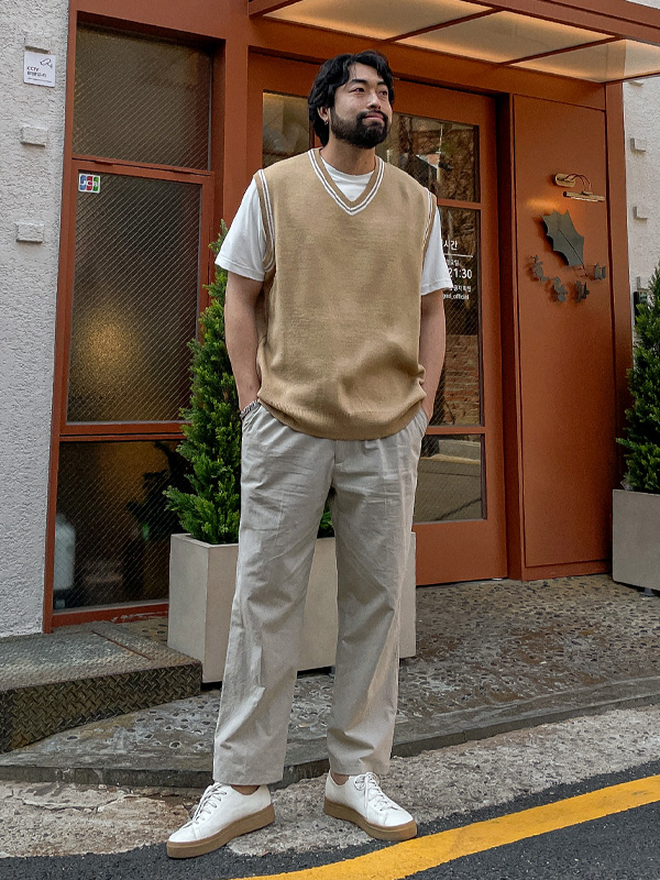 (L-6XL)<BR>오일러 针织马甲