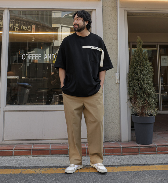 (M-6XL)<BR>릿미 半宽配合 松紧带裤 2393<BR><B><FONT COLOR="#ff4800">[额外折扣]</FONT></B>