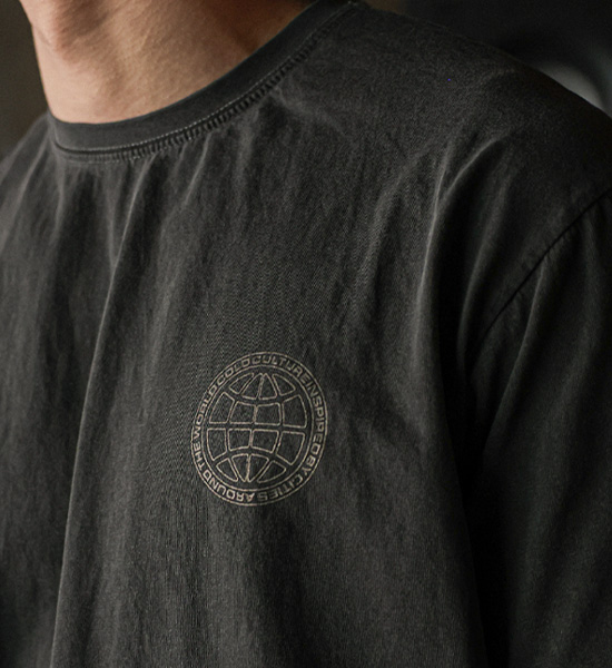 (L-5XL)<BR>카핀다 颜料 短袖T恤