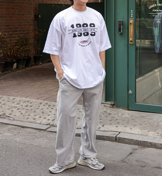 (XL-6XL)<BR>차린트 短袖T恤