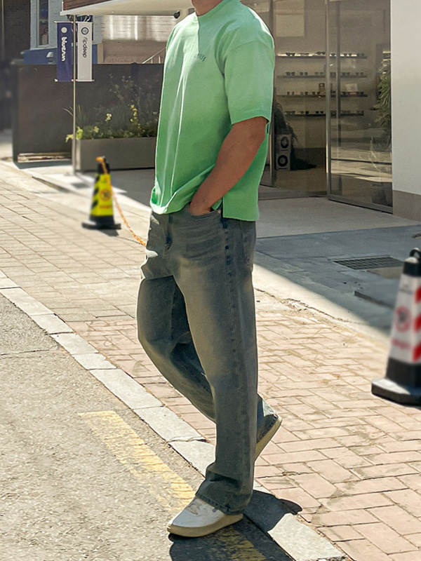 (L-5XL)<BR>스트릿베어 短袖T恤