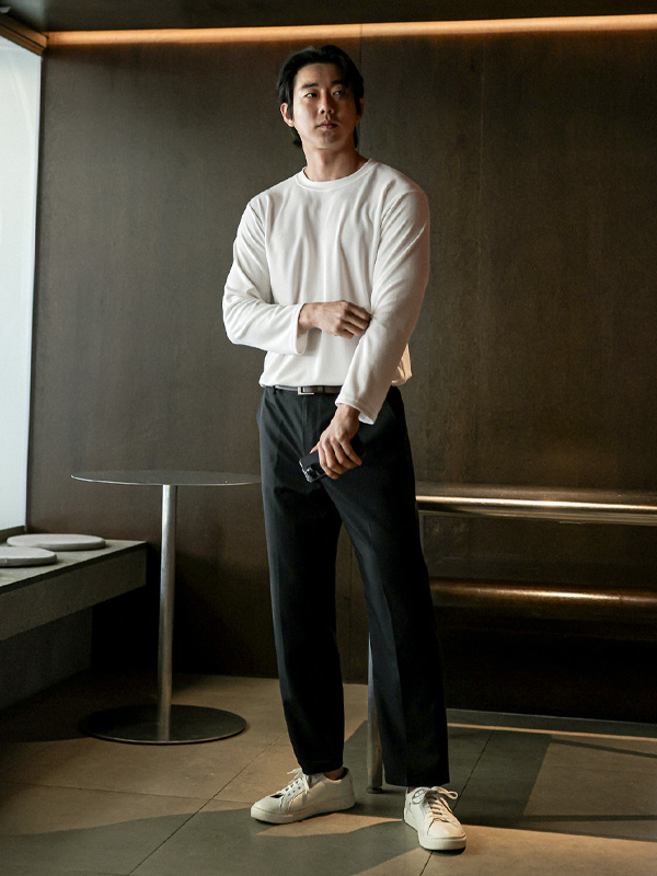 (28-40)<br>나두르 标准配合 宽松长裤<br><font color="#224f20"><b>*选择长度 (9부,10부)</b></font><br><font color="#fb5ec9"><b>[1+1]</b></font>